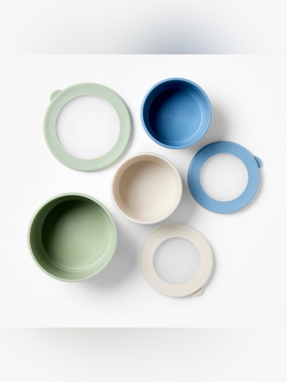 Figmint Food Storage Container.  2 sets-6 bowls - Picture 6 of 7